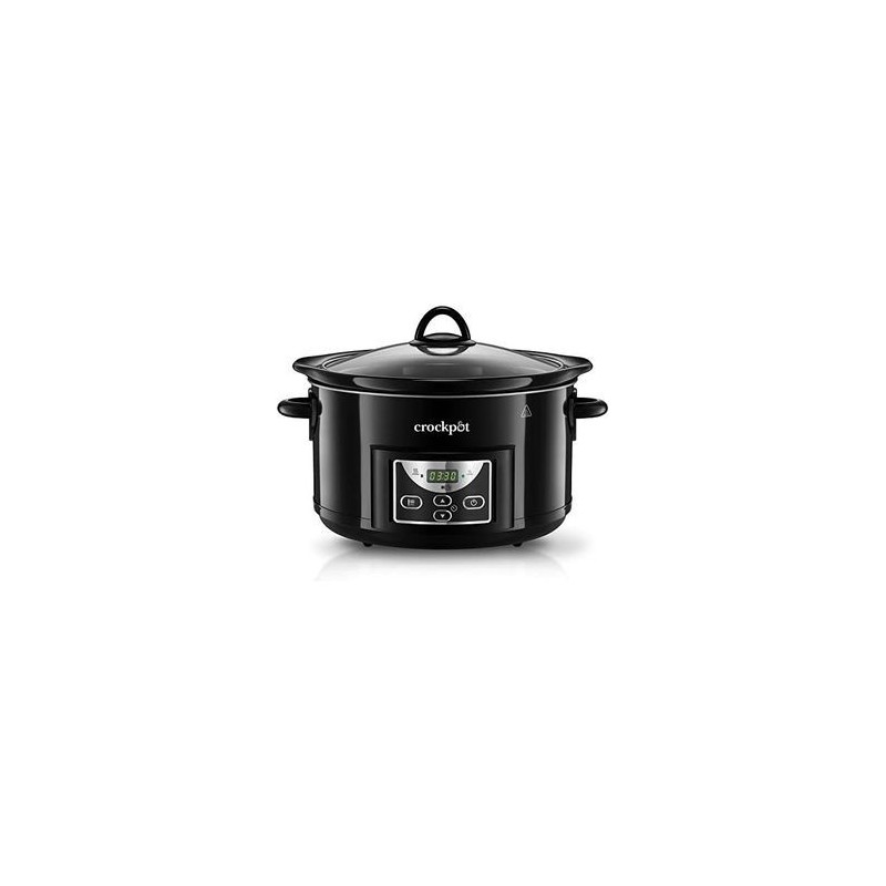 Crock-Pot Slow Cooker 4.7 Liter Sort Crock-Pot Slow Cooker 4.7 Liter Sort